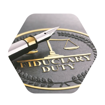 pen over fiduciary duty sign